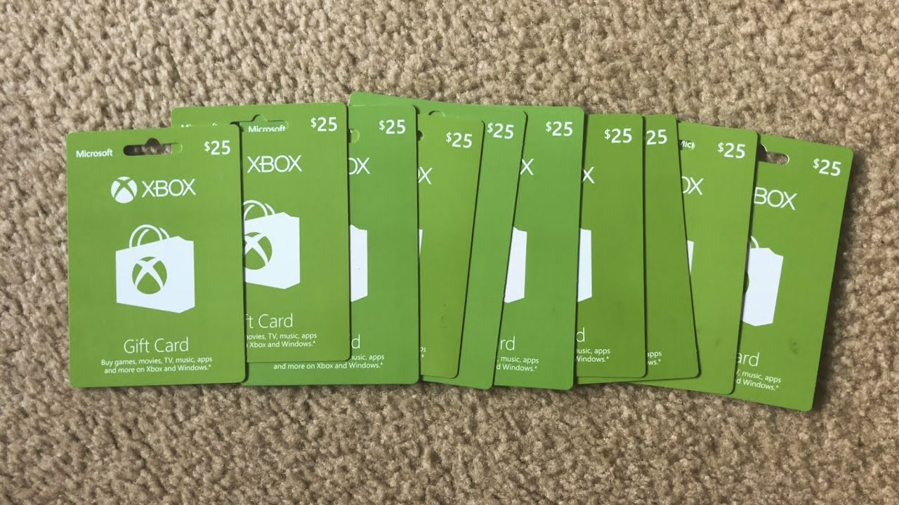 where to buy xbox gift cards